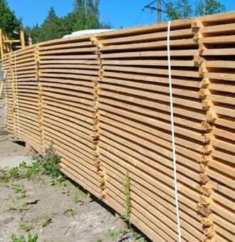 Доска обрезная 1 сорт 100х25